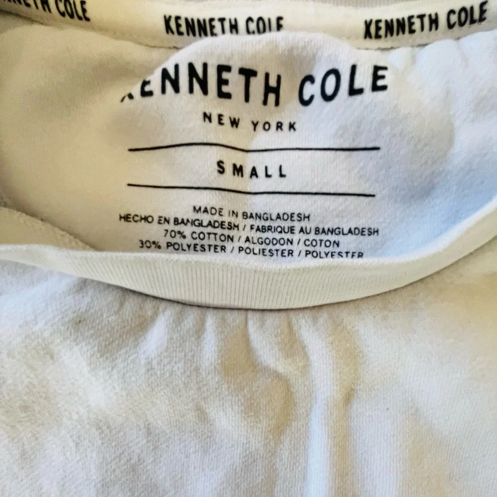 Mens’ White Kenneth Cole Sweatshirt Size S